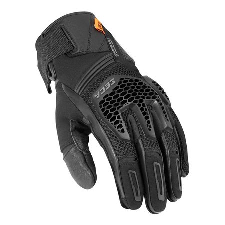 Rękawice szosowo-turystyczne SECA GRAVEL BLACK czarny