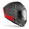 Kask integralny Airoh SPARK CYRCUIT RED MATT czarny czerwony