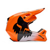 Kask cross FOX V1 SHIELD FLUO ORANGE pomarańczowy fluo czarny