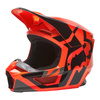 Kask cross FOX V1 LUX FLUORESCENT ORANGE pomarańczowy czarny szary