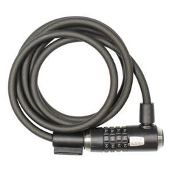 Zapięcie KRYPTONITE KRYPTOFLEX 1018 NA SZYFR 1CM X 180CM czarny srebrny
