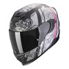 Kask integralny SCORPION EXO 520 EVO AIR FASTA MATT BLACK/SILVER/PINK czarny srebrny różowy