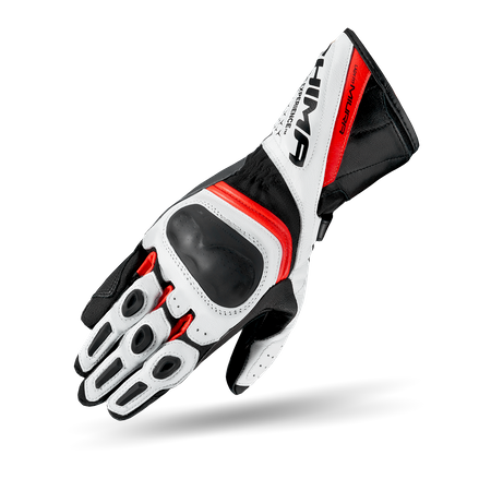 Rękawice sportowe damskie SHIMA MIURA RED FLUO czarny biały czerwony fluo