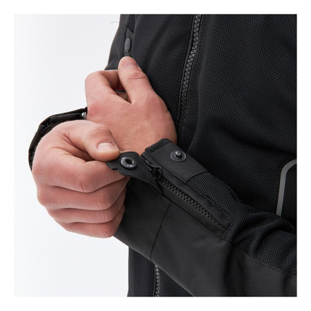 Kurtka tekstylna REBELHORN WAVE BLACK czarny
