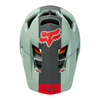 Kask rowerowy FOX PROFRAME BLOCKED EUCALYPTUS zielony czerwony czarny