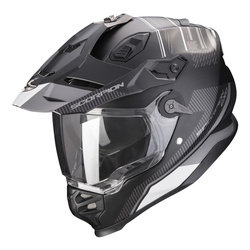 Kask integralny SCORPION ADF-9000 AIR DESERT MATT BLACK/SILVER czarny srebrny