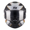 Kask integralny AXXIS PANTHER SV VALVE B4 MATT żółty pomarańczowy szary czarny