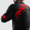 Kurtka tekstylna REBELHORN VANDAL 2 AIR BLACK/RED czarny czerwony