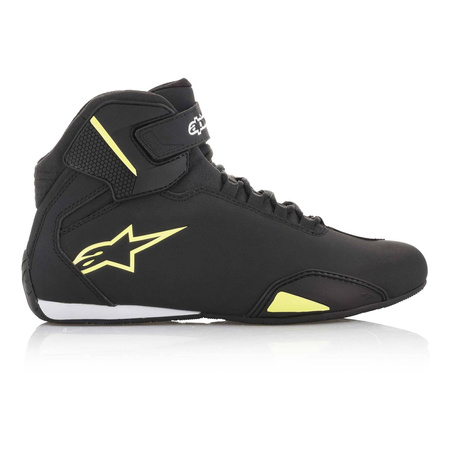 Buty krótkie ALPINESTARS SEKTOR BLACK/FLUO YELLOW czarny żółty fluo