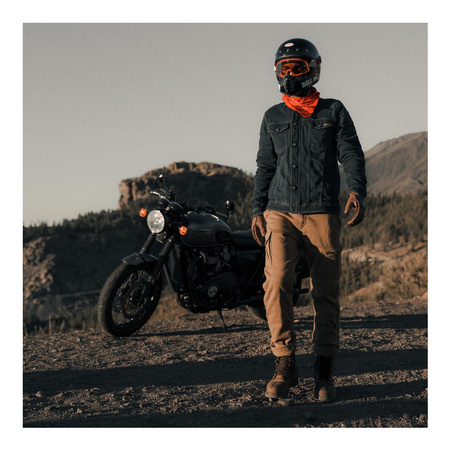 Jeansy motocyklowe BROGER ALASKA II JOGGER FIT CARAMEL beżowy