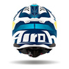 Kask cross AIROH AVIATOR 3 SABER BLUE MATT niebieski żółty biały