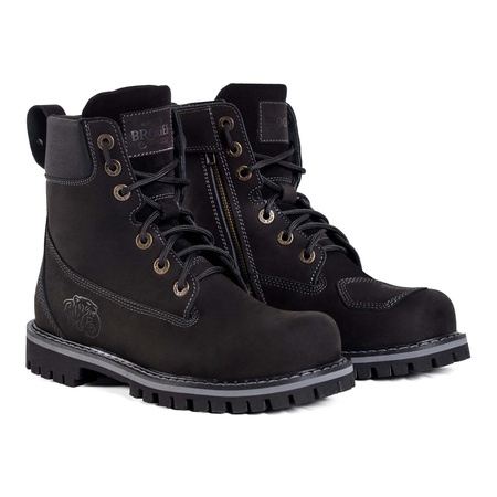 Buty krótkie BROGER ALASKA II VINTAGE BLACK czarny