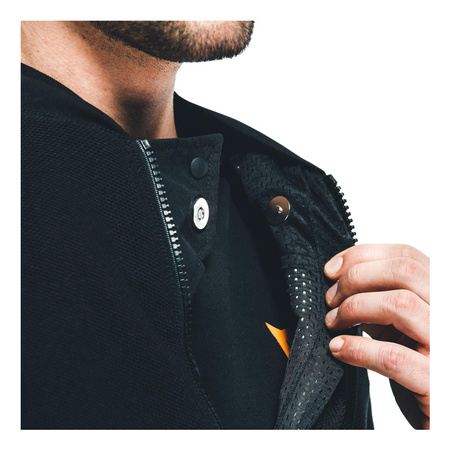 Kurtka tekstylna DAINESE SMART JACKET LS z poduszką powietrzną czarny
