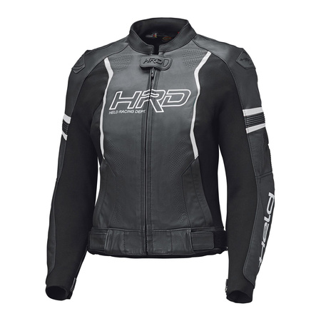 Kurtka skórzana damska HELD STREET ROCKET IV LADY BLACK/WHITE czarny biały