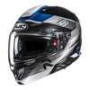 Kask szczękowy HJC RPHA 91 MADAL BLACK/BLUE czarny niebieski