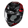 Kask integralny HJC F71 CARBON NEVIO BLACK/RED czarny czerwony