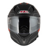 Kask integralny NZI GO RIDER STREAM DUO SOLID BLACK RED MATT czarny czerwony