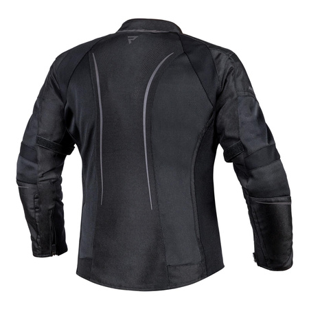Kurtka tekstylna damska REBELHORN FLUX LADY BLACK czarny