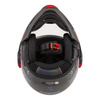 Kask szczękowy NZI MINIMOD WATSON WHITE BLACK POWER biały czarny