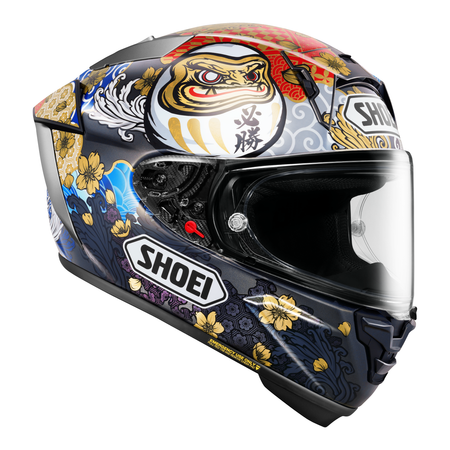 Kask integralny SHOEI X-SPR PRO MARQUEZ MOTEGI 5 TC-1 niebieski czerwony