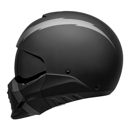 Kask szczękowy BELL BROOZER ARC MATTE BLACK/GREY czarny szary