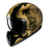 Kask integralny HJC V60 FLAME BLACK/GOLD czarny złoty