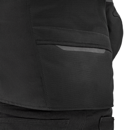 Kurtka tekstylna SHIMA RUSH 2.0 VENTED BLACK czarny
