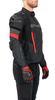 Kurtka tekstylna SHIMA SOLID 2.0 RED czarny czerwony