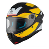 Kask integralny MT TARGO S KAY B3 MATT czarny żółty biały