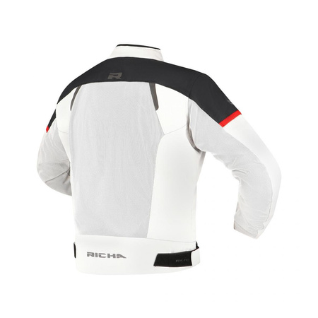 Kurtka tekstylna RICHA AUYAN WP GREY/BLUE/RED szary niebieski czerwony