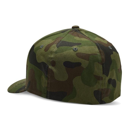 Czapka z daszkiem FOX HEAD FLEXFIT GREEN CAMO zielony