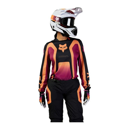 Bluza cross damska FOX LADY 180 BALLAST MAGNETIC czarny pomarańczowy