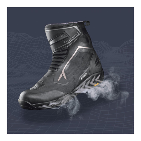 Buty turystyczne  HELD VENTUMA SURROUND GTX GORE-TEX BLACK czarny