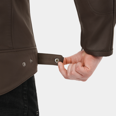 Kurtka skórzana SHIMA HUNTER 3.0 G2 BROWN brązowy