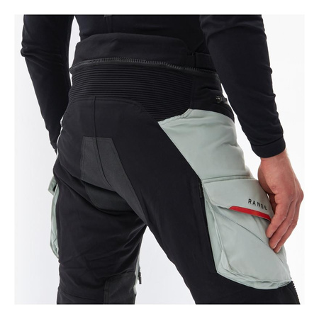 Spodnie tekstylne REBELHORN RANGE GREY/BLACK/RED szary czarny czerwony