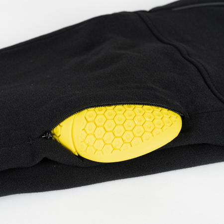 Jeansy motocyklowe KNOX SHIELD JOGGING BLACK czarny
