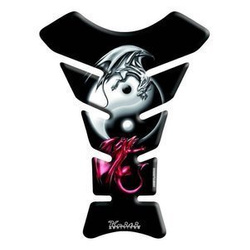 Tankpad KEITI MYSTERIOUS BAT czarny biały czerwony