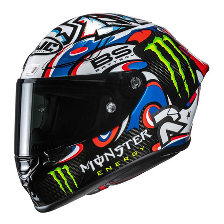 Kask integralny HJC RPHA 1 V2 CARBON QUARTARARO LE MANS 3 REPLICA BLACK/BLUE czarny niebieski