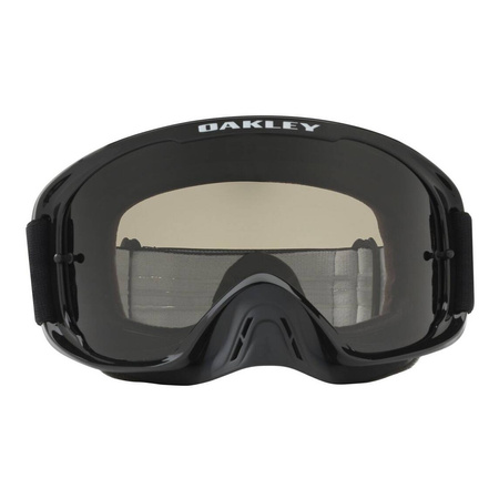 Gogle motocyklowe OAKLEY O FRAME 2.0 PRO MX JET BLACK DARK GREY czarny