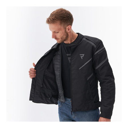 Kurtka tekstylna REBELHORN SPARK BLACK czarny
