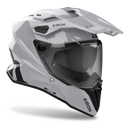Kask integralny AIROH COMMANDER 2 COLOR CEMENT GREY GLOSS szary