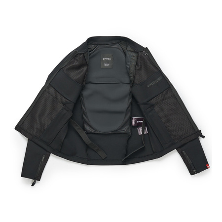 Kurtka tekstylna damska PANDO MOTO STEALTH LADY BLACK czarny