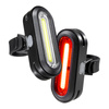 Zestaw lampek rowerowych KRYPTONITE F-150/R-75 SET czarny
