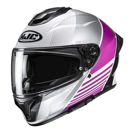 Kask integralny HJC C71 MORIX WHITE/PINK biały różowy