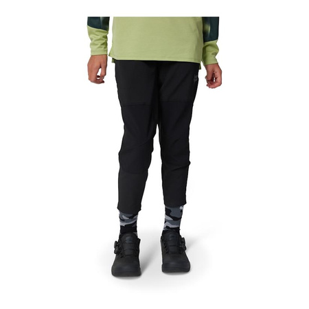 Spodnie rowerowe dziecięce FOX JUNIOR DEFEND BLACK czarny