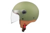 Kask otwarty MT STREET S SOLID GREEN zielony