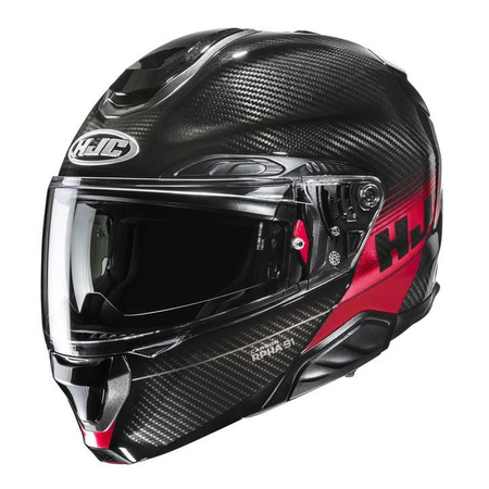 Kask szczękowy HJC RPHA 91 CARBON ELIG RED czerwony