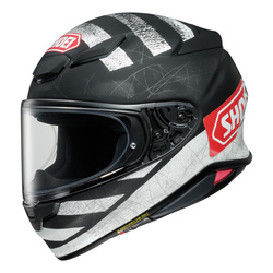Kask integralny SHOEI NXR2 Scanner TC-5 czarny biały czerwony
