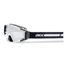 Gogle motocyklowe IMX SAND WHITE GLOSS SZYBA SILVER IRIDIUM + CLEAR biały