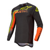 Bluza cross ALPINESTARS SUPERTECH BLAZE BLACK/ORANGE/FLUO YELLOW czarny pomarańczowy żółty fluo